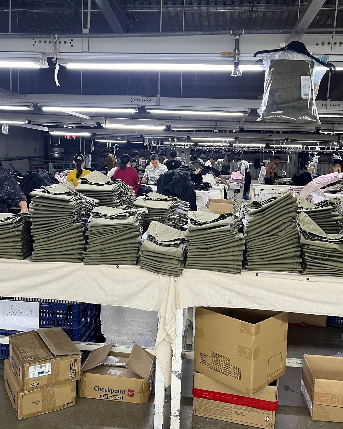 Garment Quality Control During Apparel Production at MYB